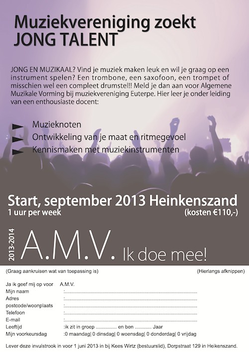 Jong talent gezocht!!