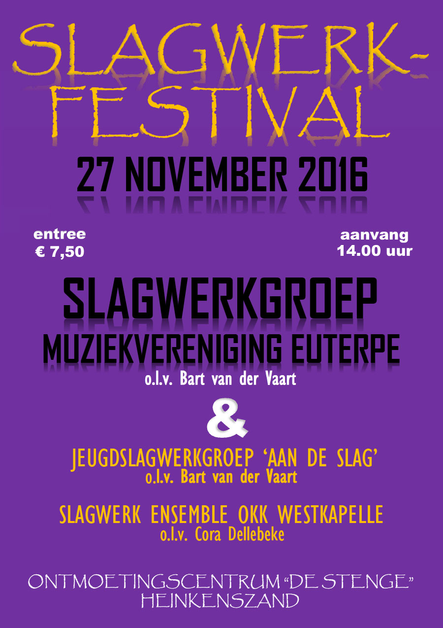 Slagwerkfestival 2016